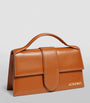 Jacquemus Brown Leather Le Grand Bambino Top-Handle Bag