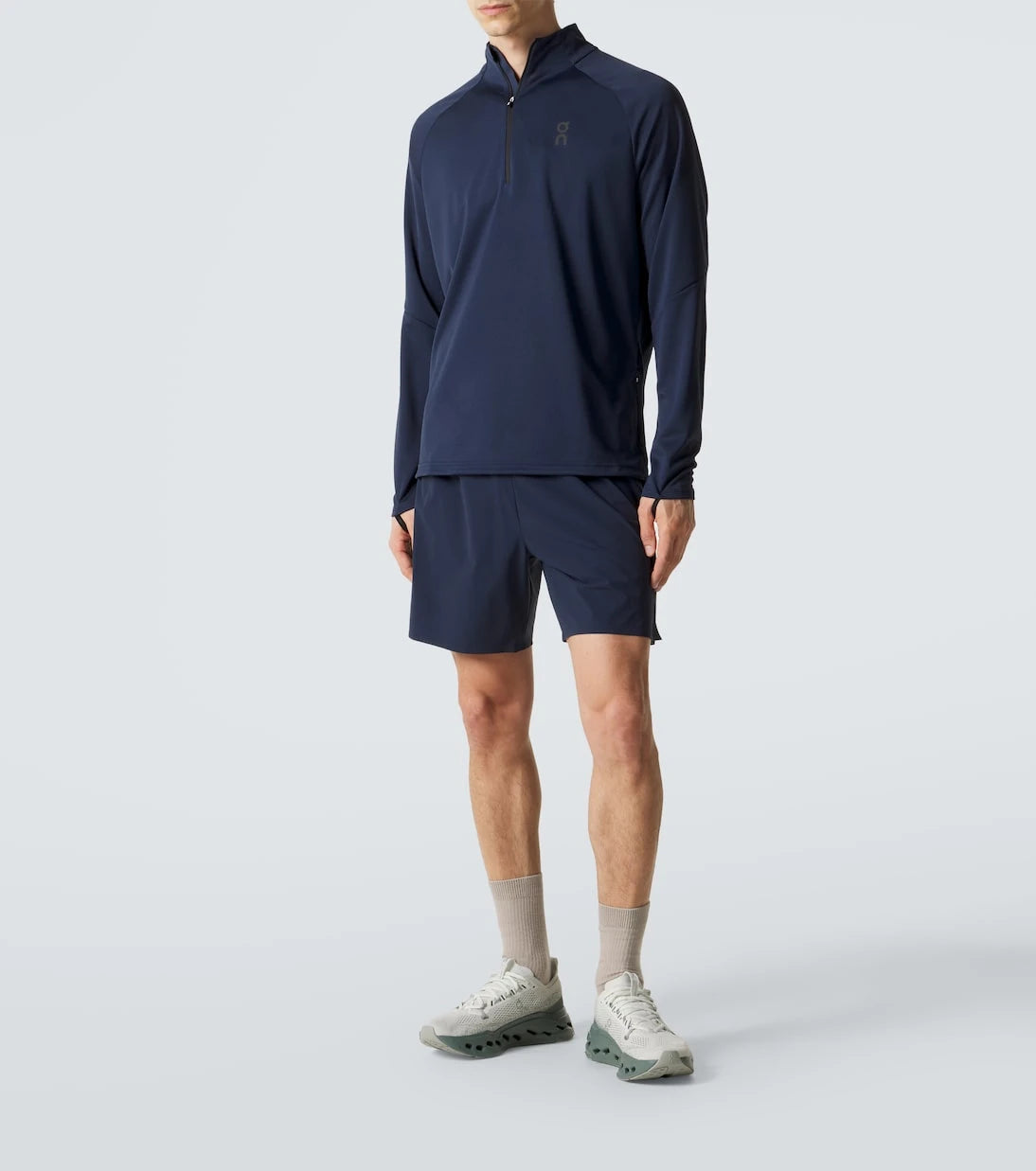 On - Climate half-zip top