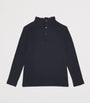 Stretch-Cotton Ruffle-Neck Sweater (3-12 Years)