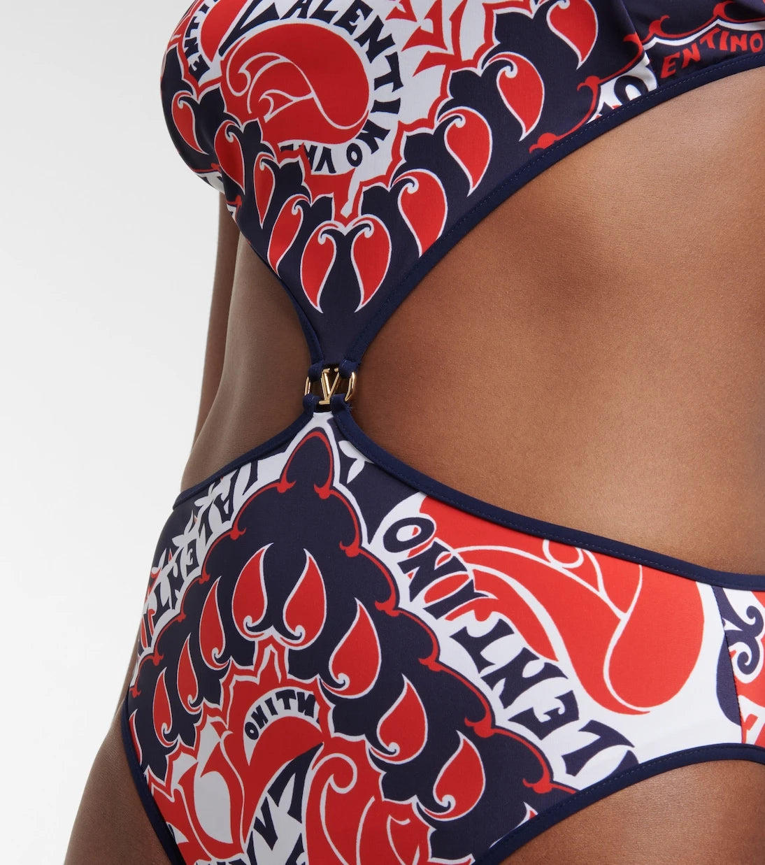 Valentino - Printed swimsuit