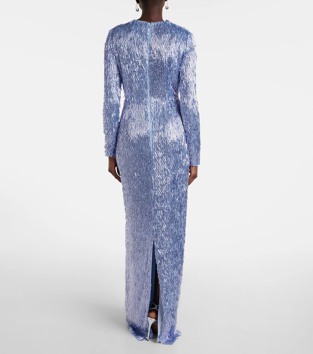Erdem - Draped embellished gown