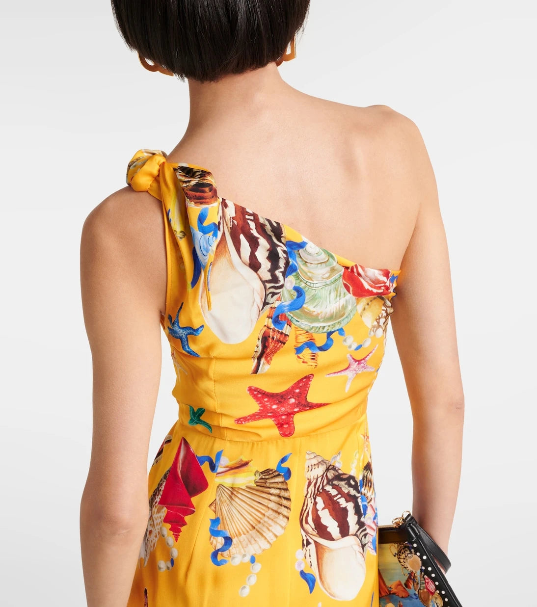 Dolce&Gabbana - Capri printed silk-blend midi dress