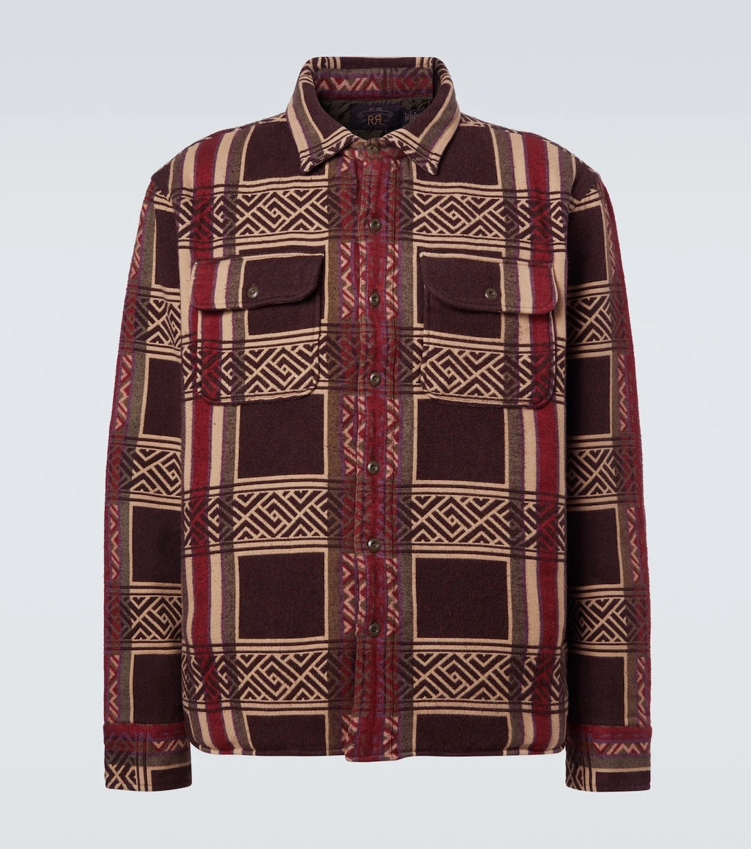 RRL - Cotton jacquard overshirt
