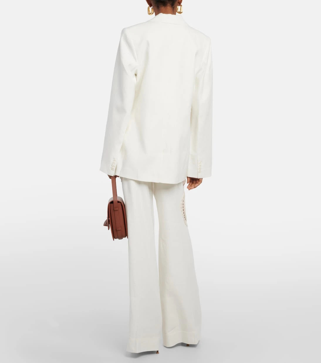 SIR - Atacama linen-blend blazer