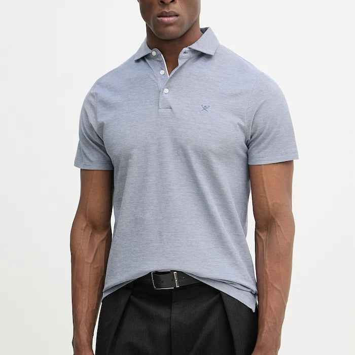 Памучна тениска с яка Hackett London