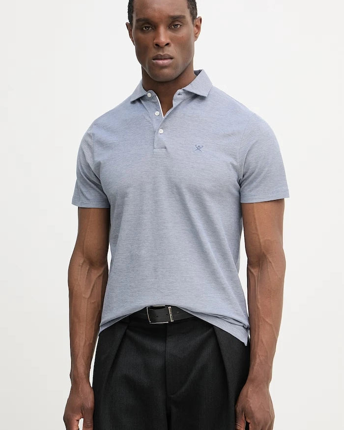 Памучна тениска с яка Hackett London