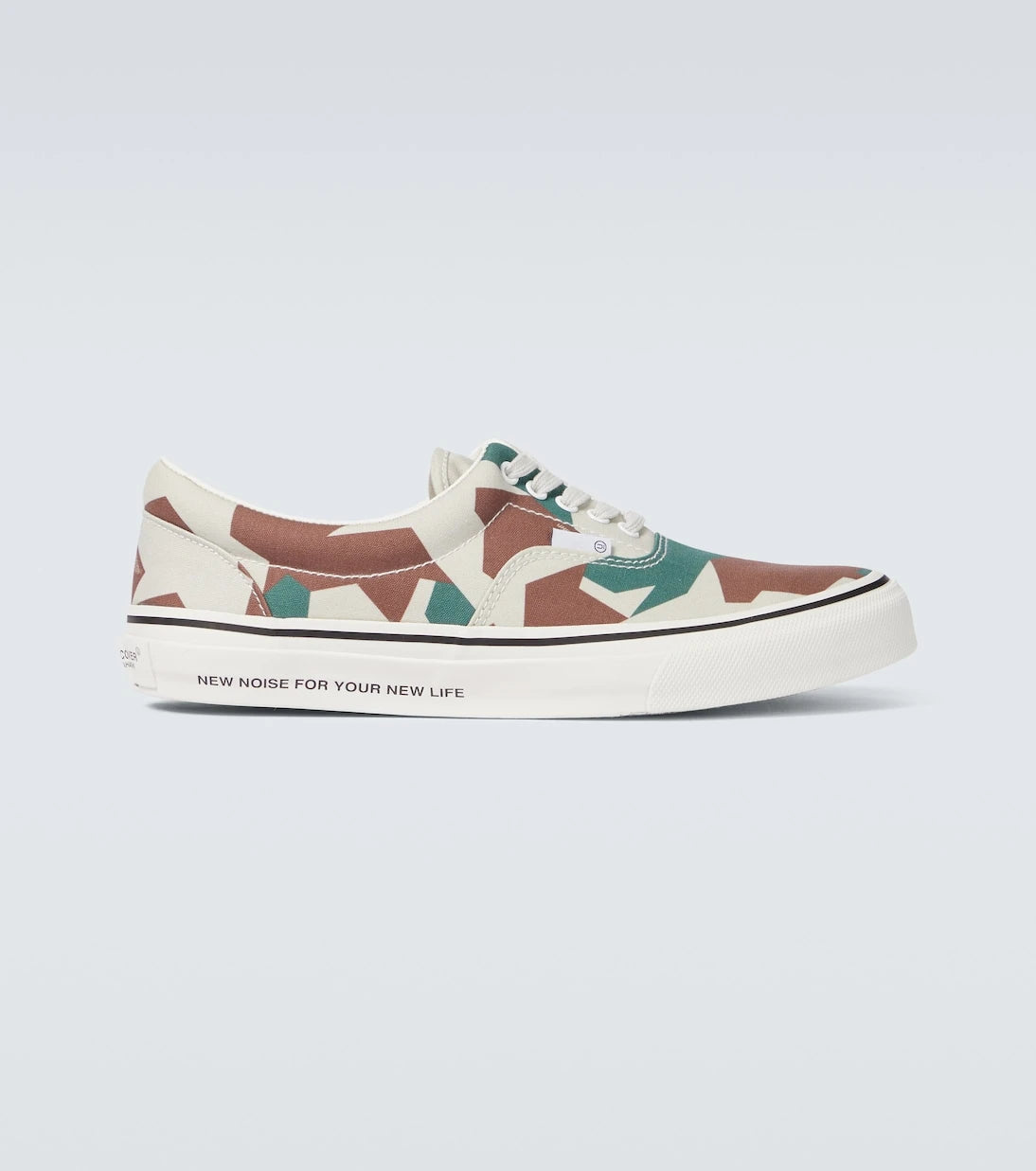 Undercover - Camouflage canvas sneakers