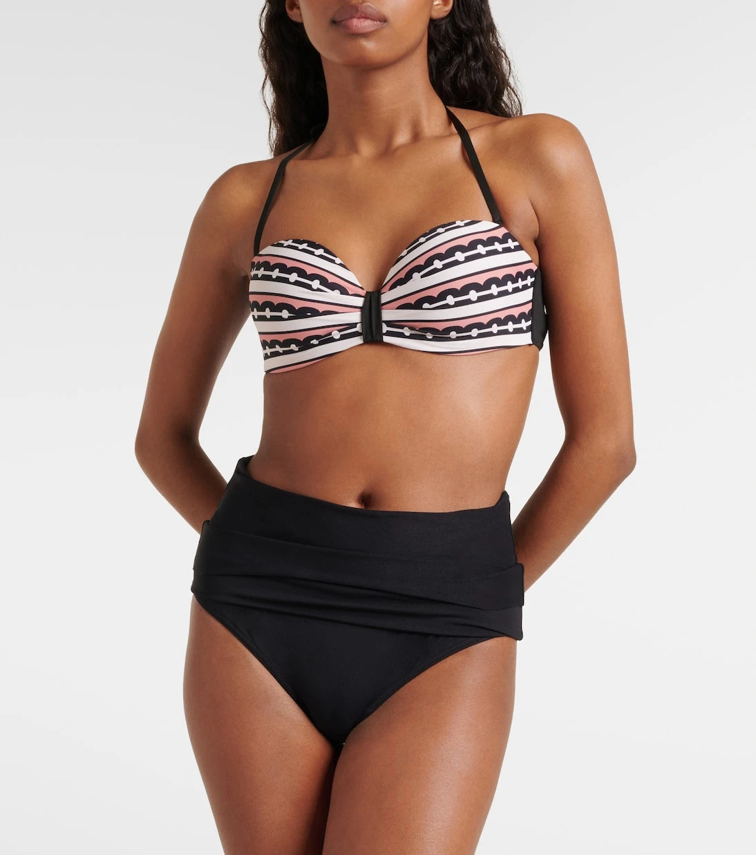 Max Mara - Alaska printed bikini top