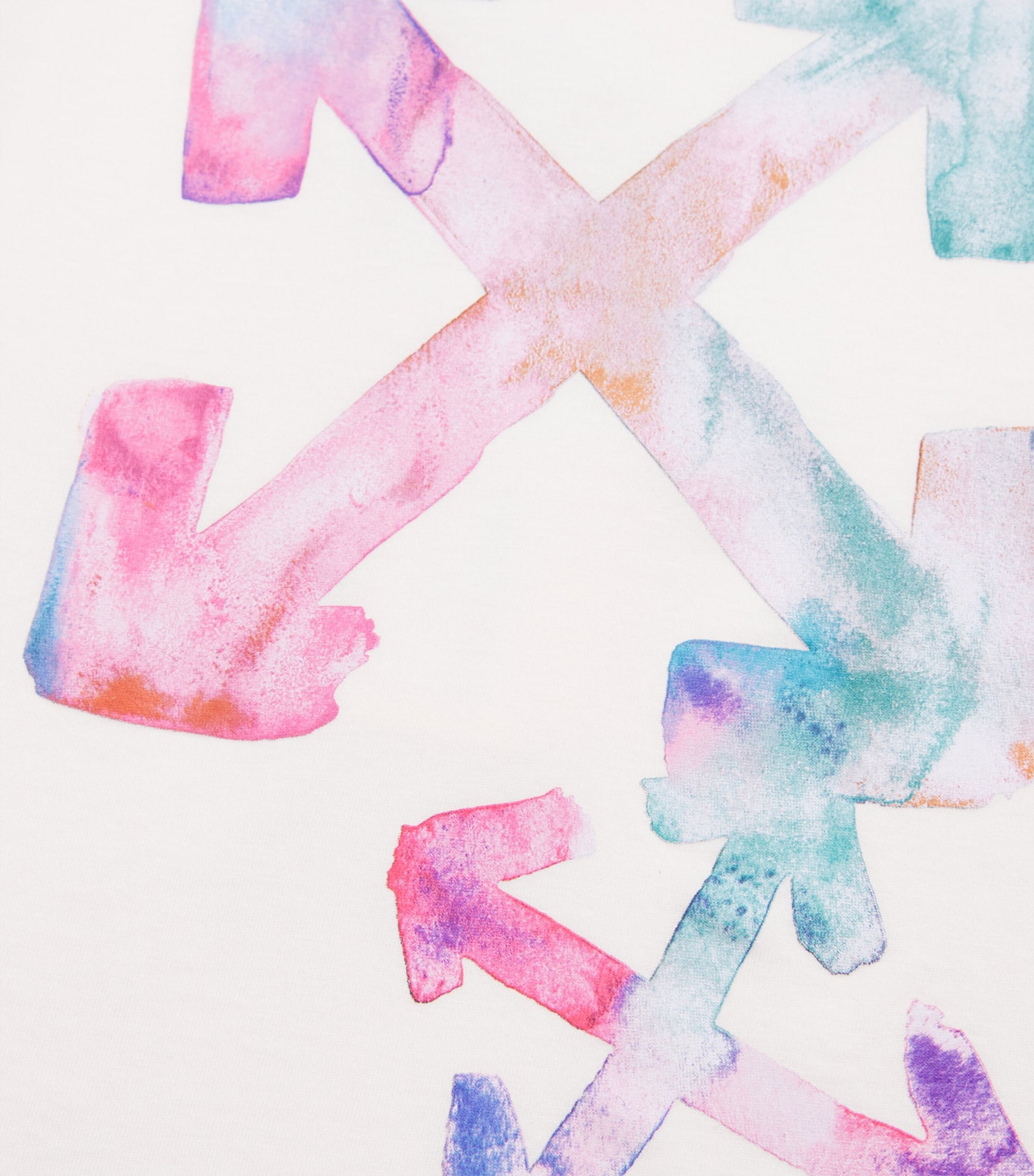 Off-White Kids Cotton Watercolour Arrow T-Shirt (4-12+ Years)