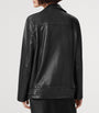 Black Leather Billie Biker Jacket