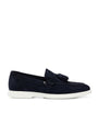 Suede Tassel Loafers