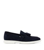 Suede Tassel Loafers