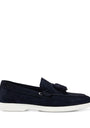Suede Tassel Loafers