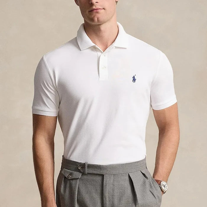 Polo Ralph Lauren erkek pamuk elastan yakalı tişört