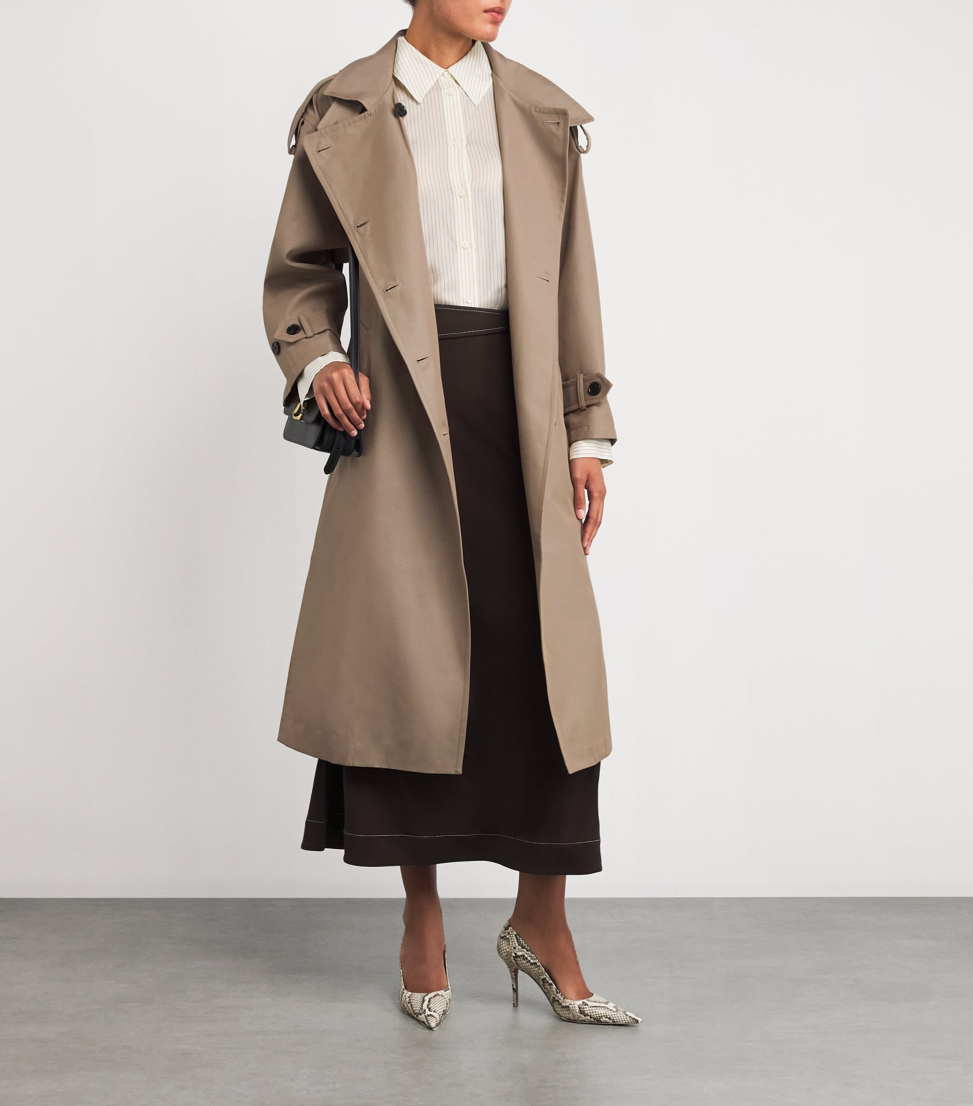 Twill Favi Trench Coat