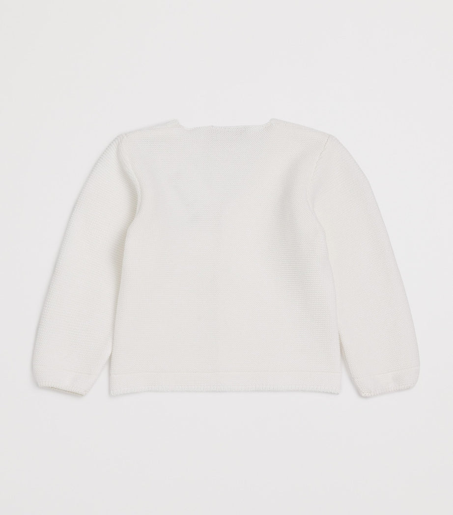 Paz Rodriguez Cotton Cardigan (3 Months-4 Years)