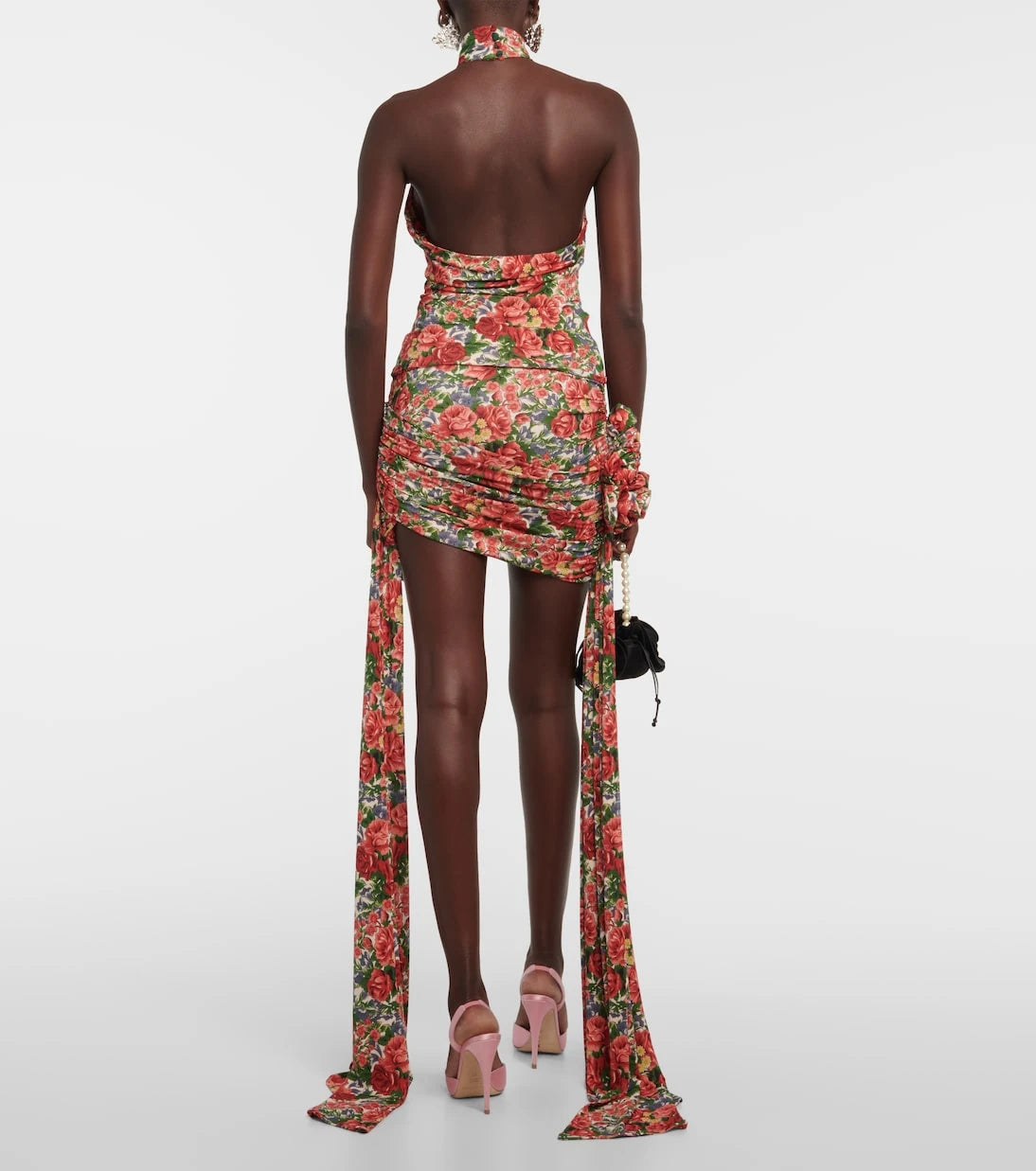 Magda Butrym - Floral halterneck top