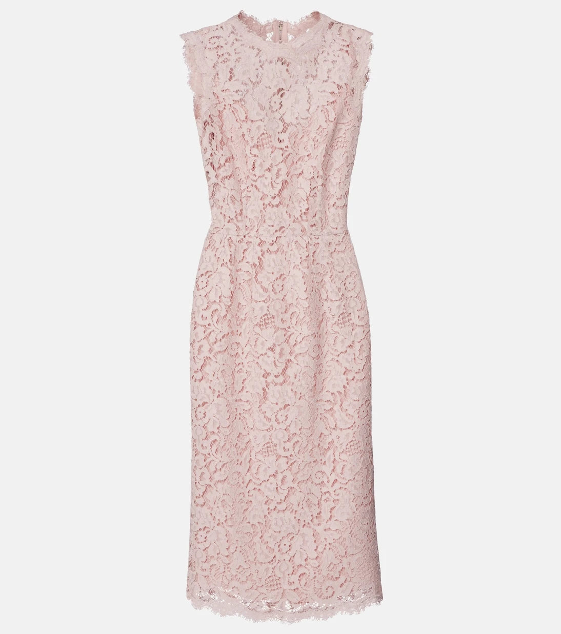 Dolce&Gabbana - Cotton-blend lace cocktail dress