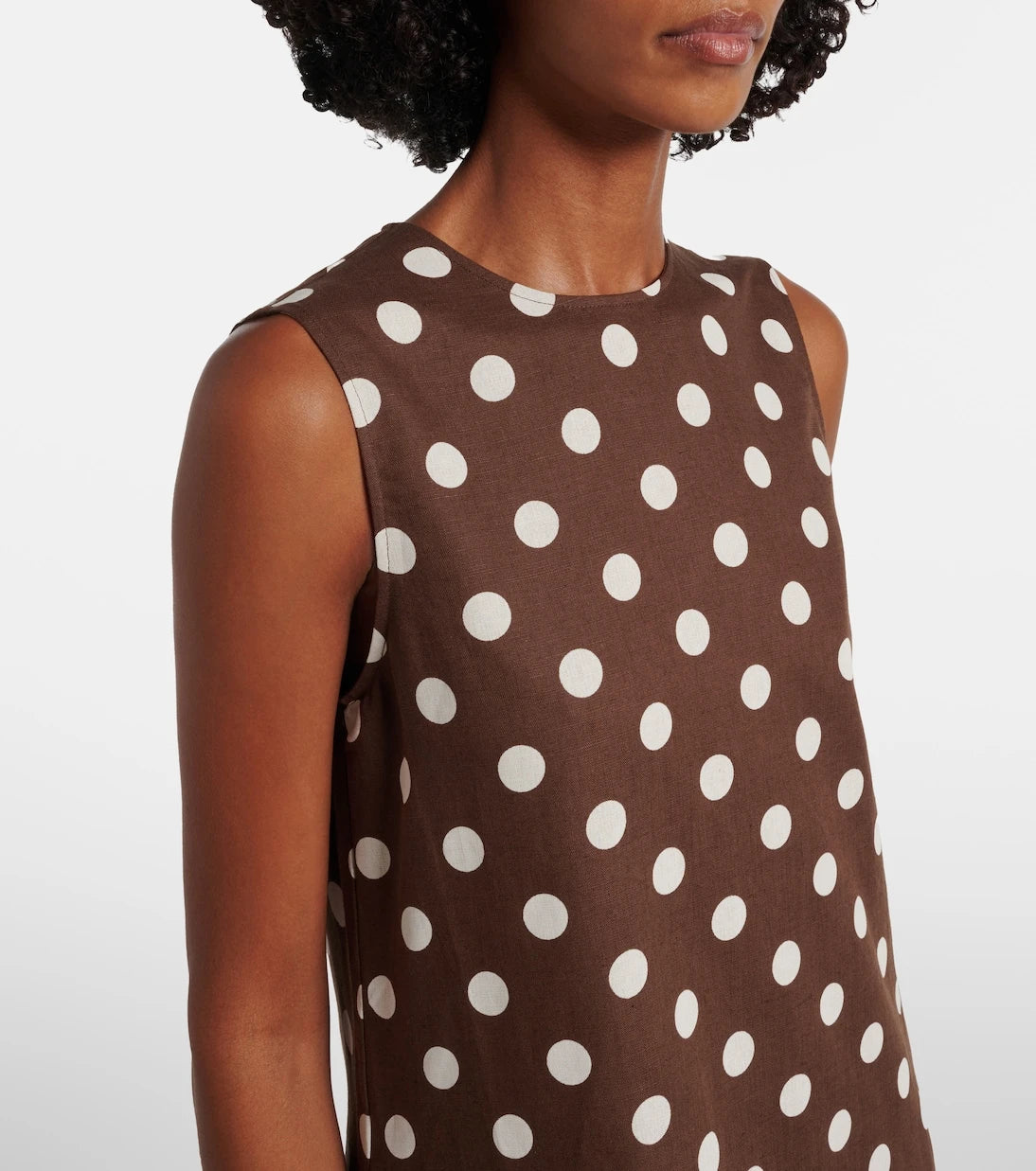 Asceno - Tallin linen and cotton maxi dress