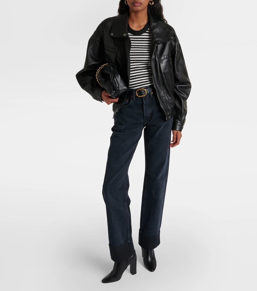 Re/Done - High-rise straight jeans