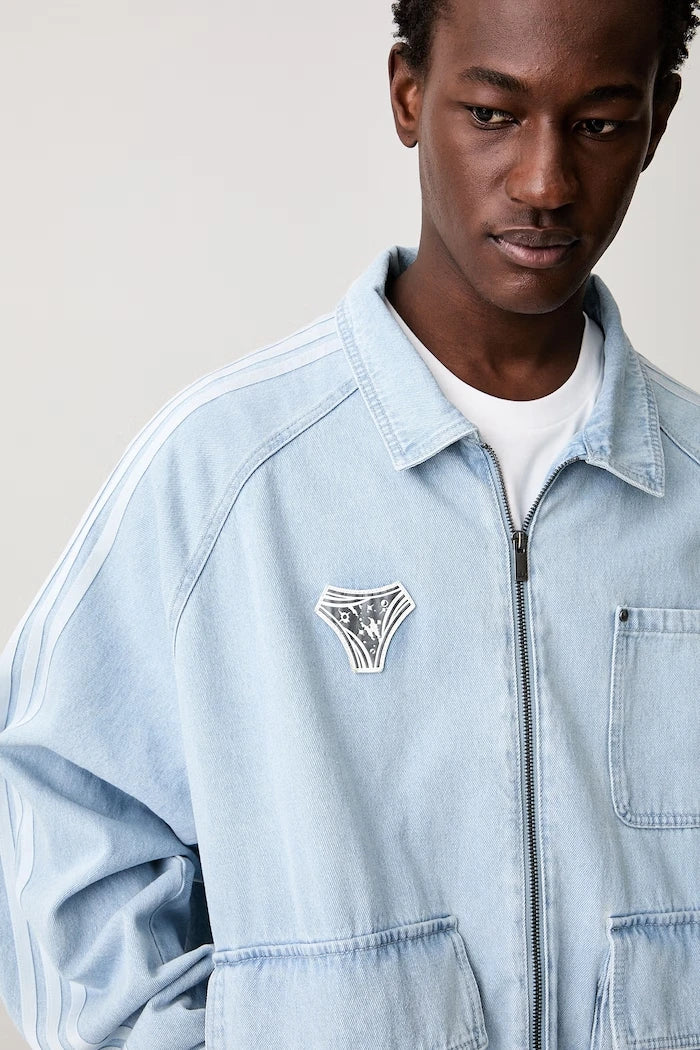 adidas Originals erkek pamuklu kot ceket
