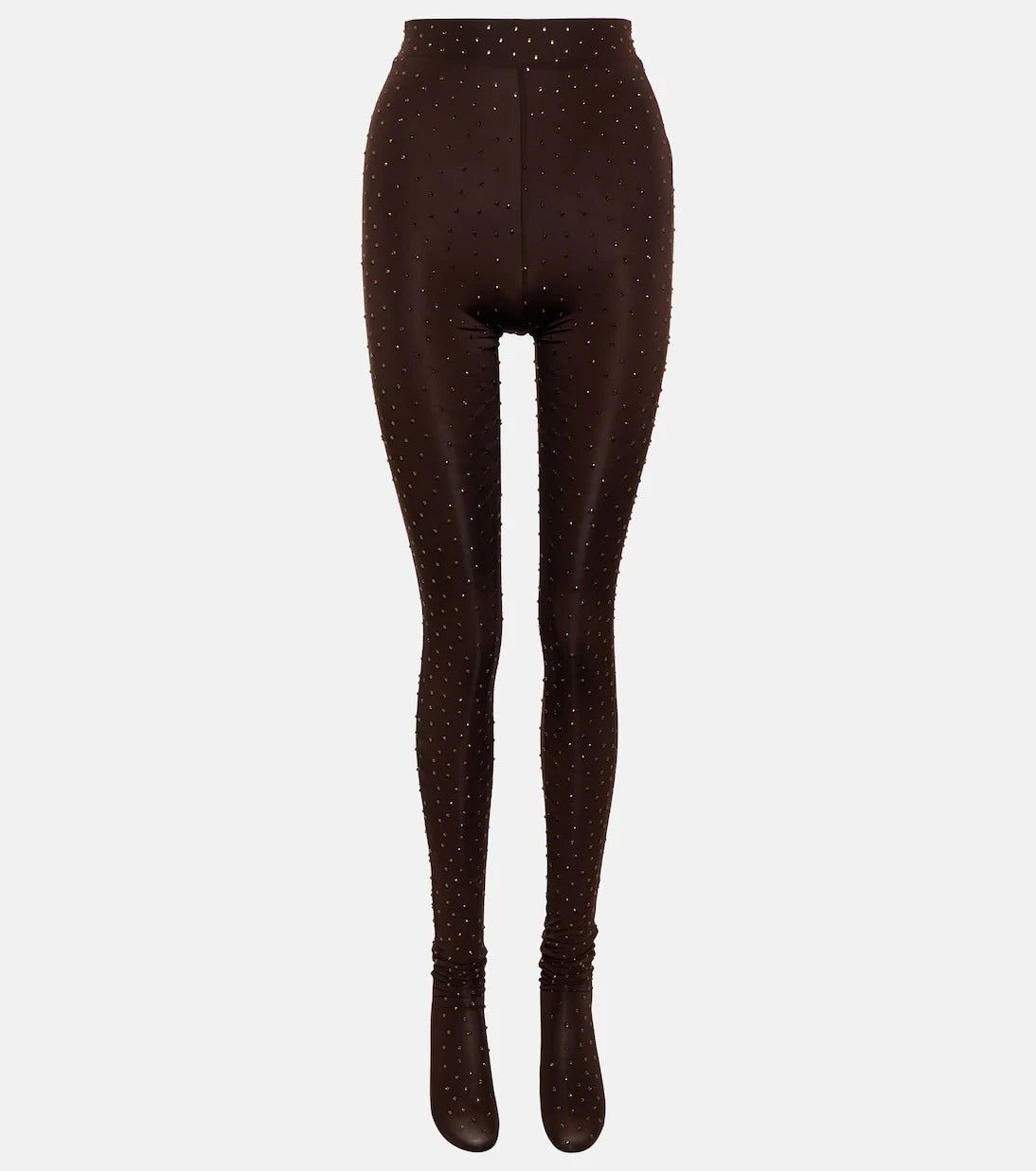 Alex Perry - Rane embellished jersey tights