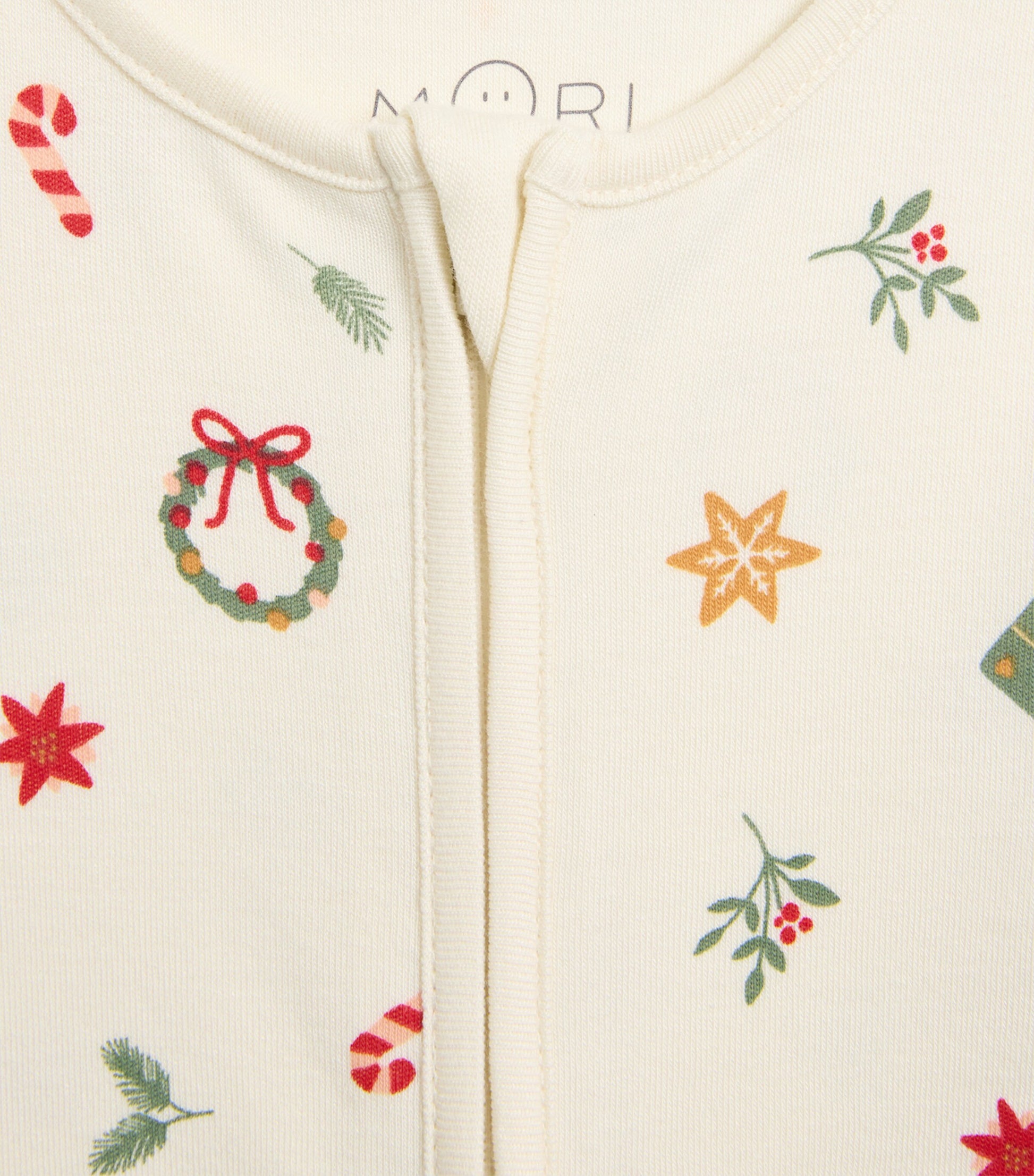Christmas Print Sleepsuit (3-36 Months)