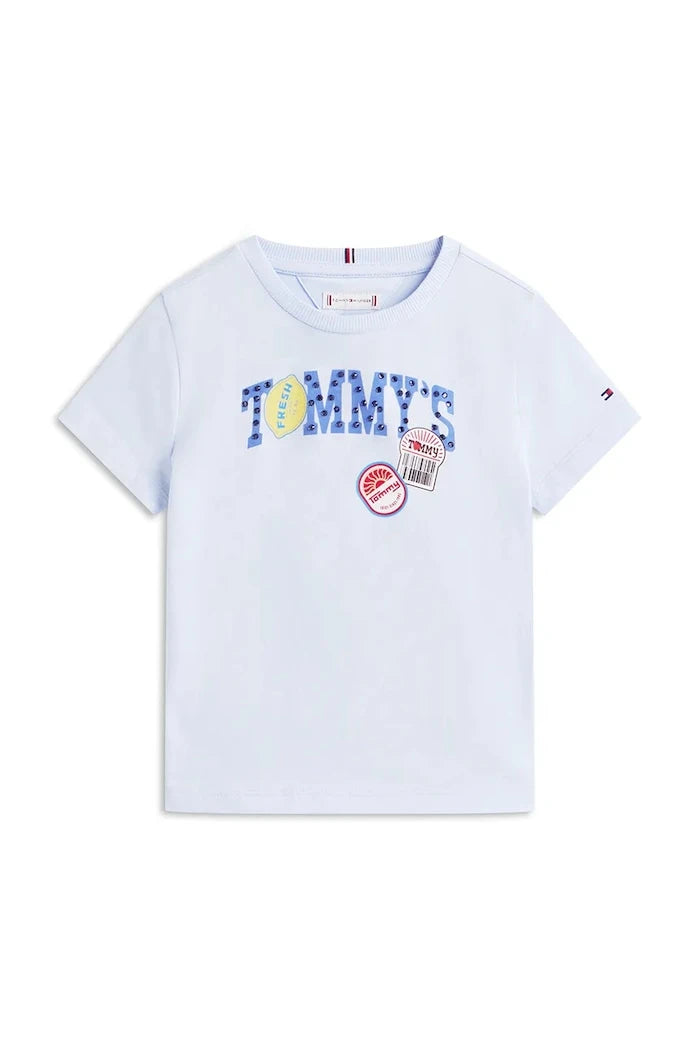 Tommy Hilfiger тениска за деца от памук