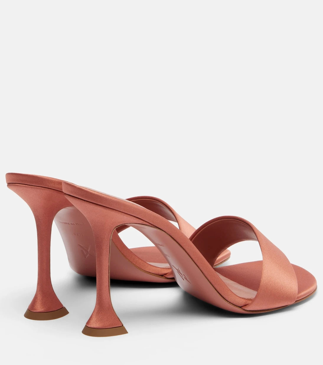 Amina Muaddi - Andreea satin sandals