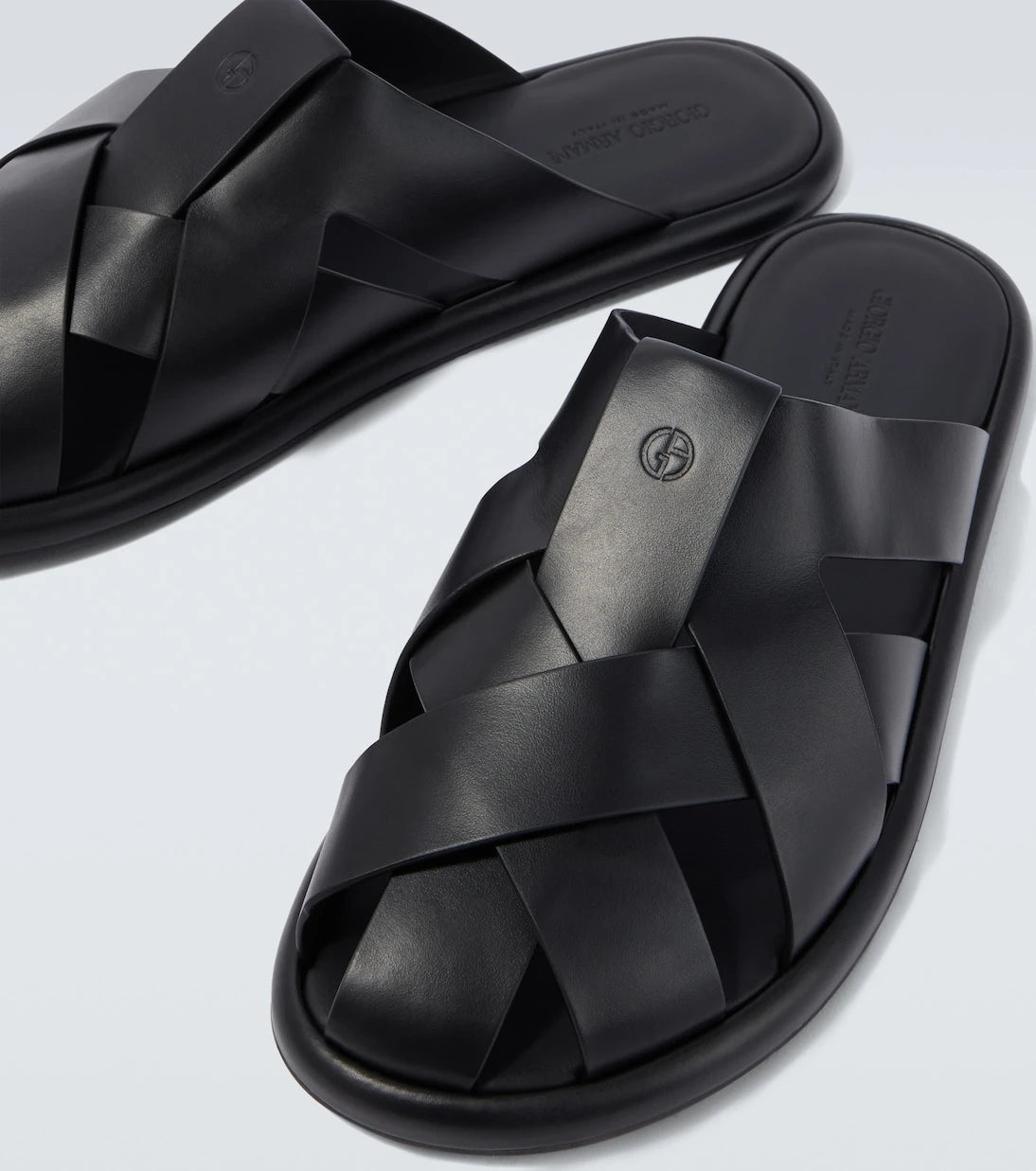 Giorgio Armani - Leather sandals