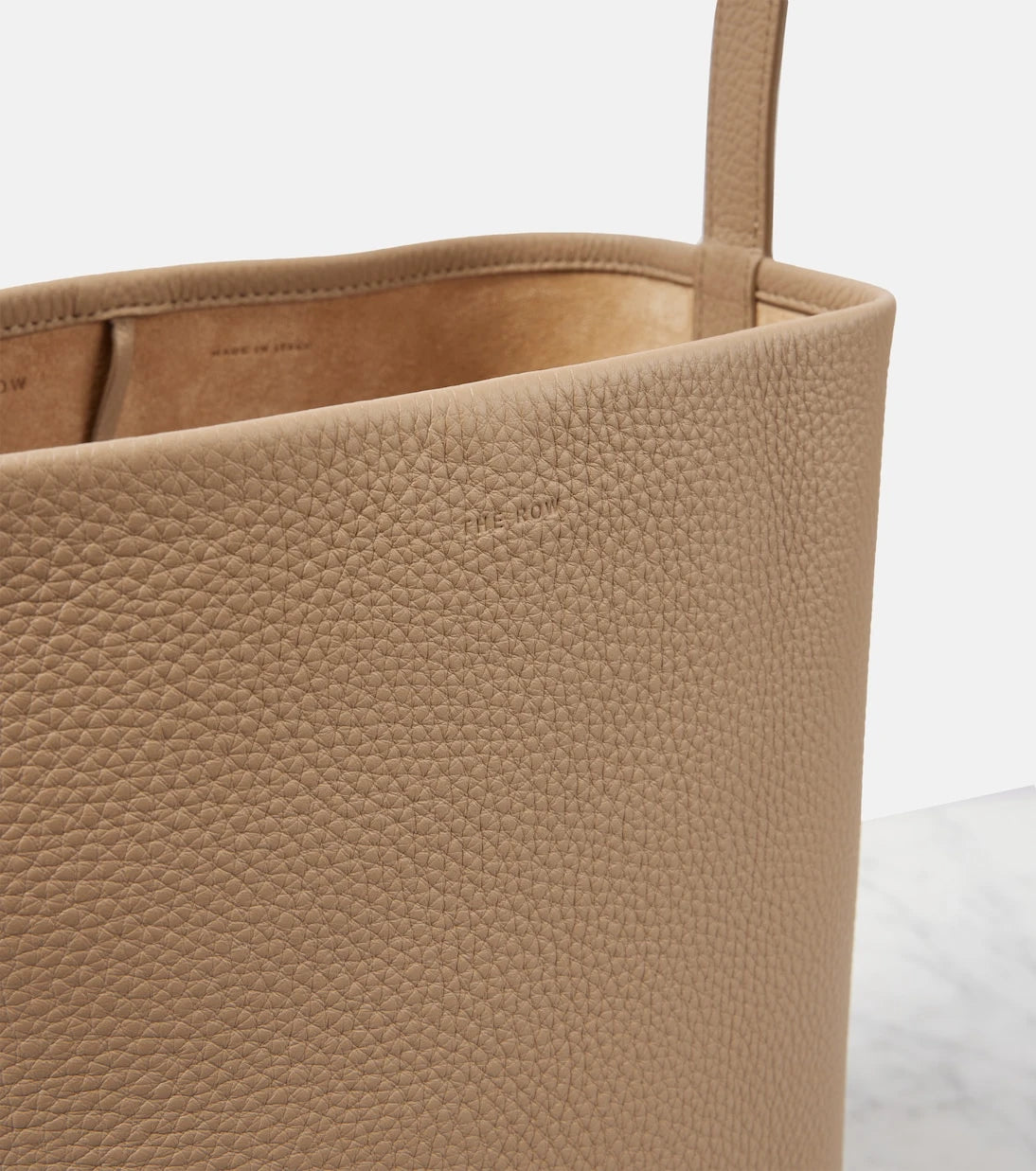 The Row - N/S Park Medium leather tote bag