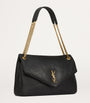 Saint Laurent Black Large Calypso Shoulder Bag
