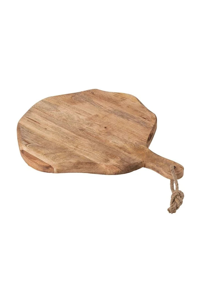 Дъска за рязане J-Line Round Organic Wood