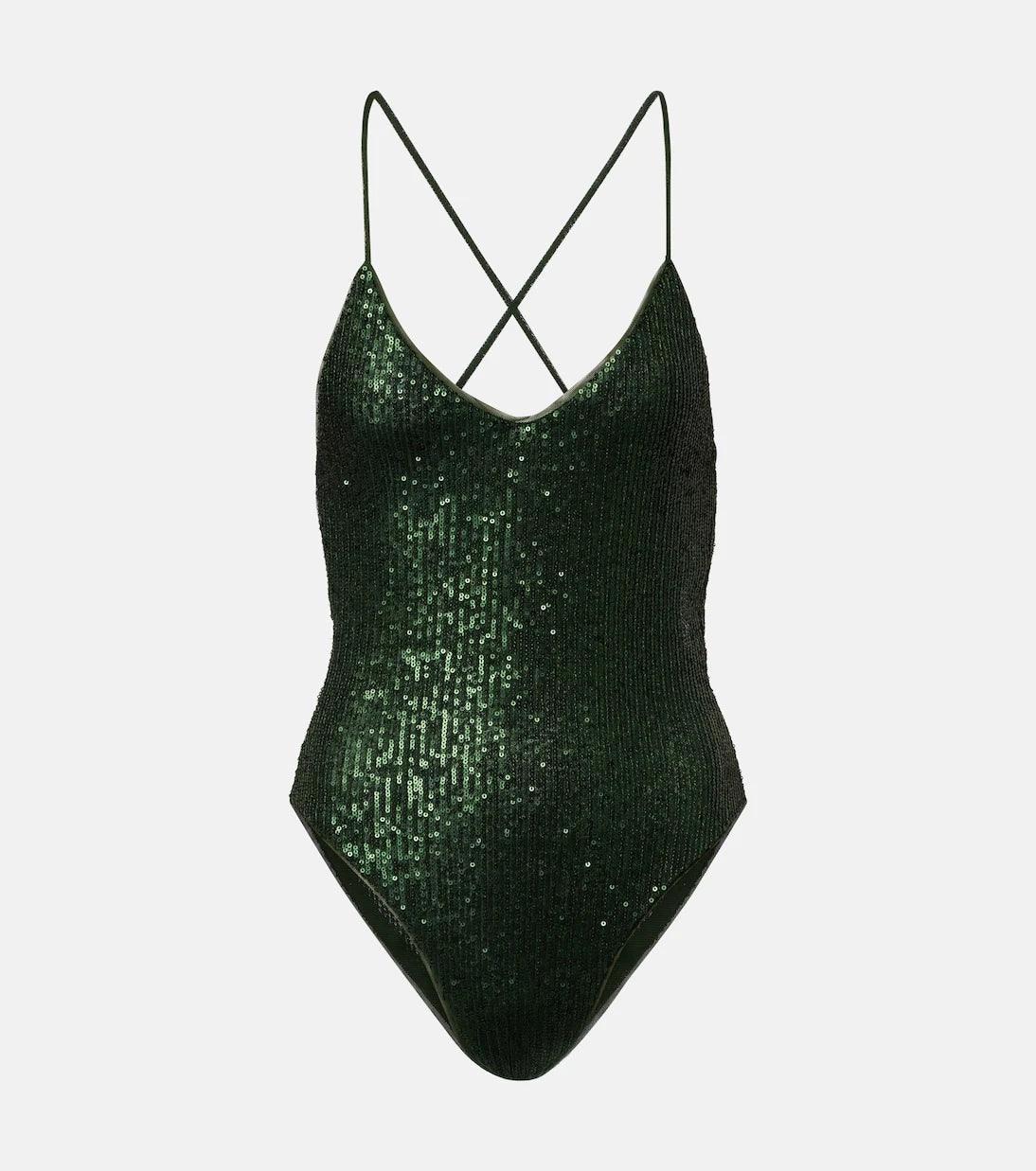 Norma Kamali - Fara sequined swimsuit