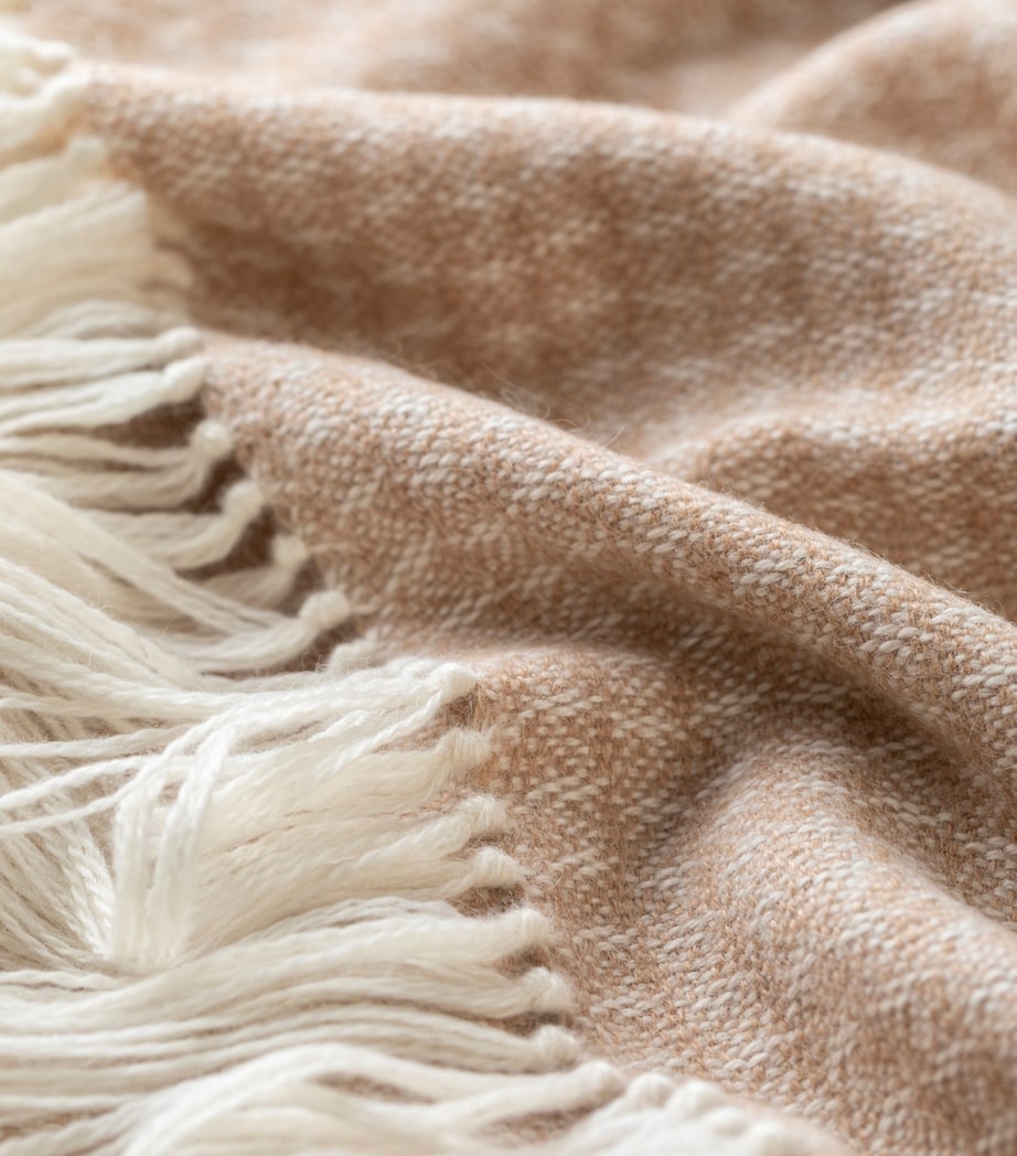 Araminta Campbell Alpaca-Blend Willow Throw (150cm x 230cm)