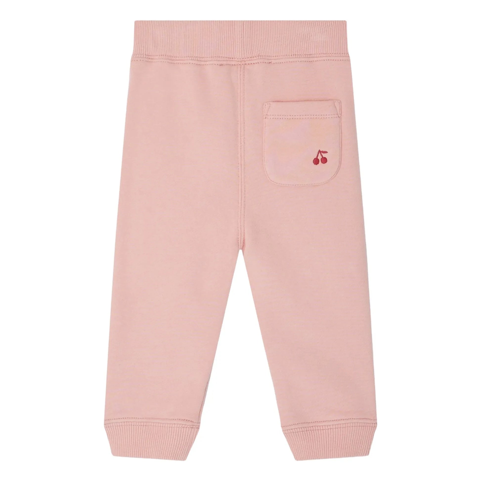 Bonpoint - Bambo organic cotton fleece jogger | Candy pink
