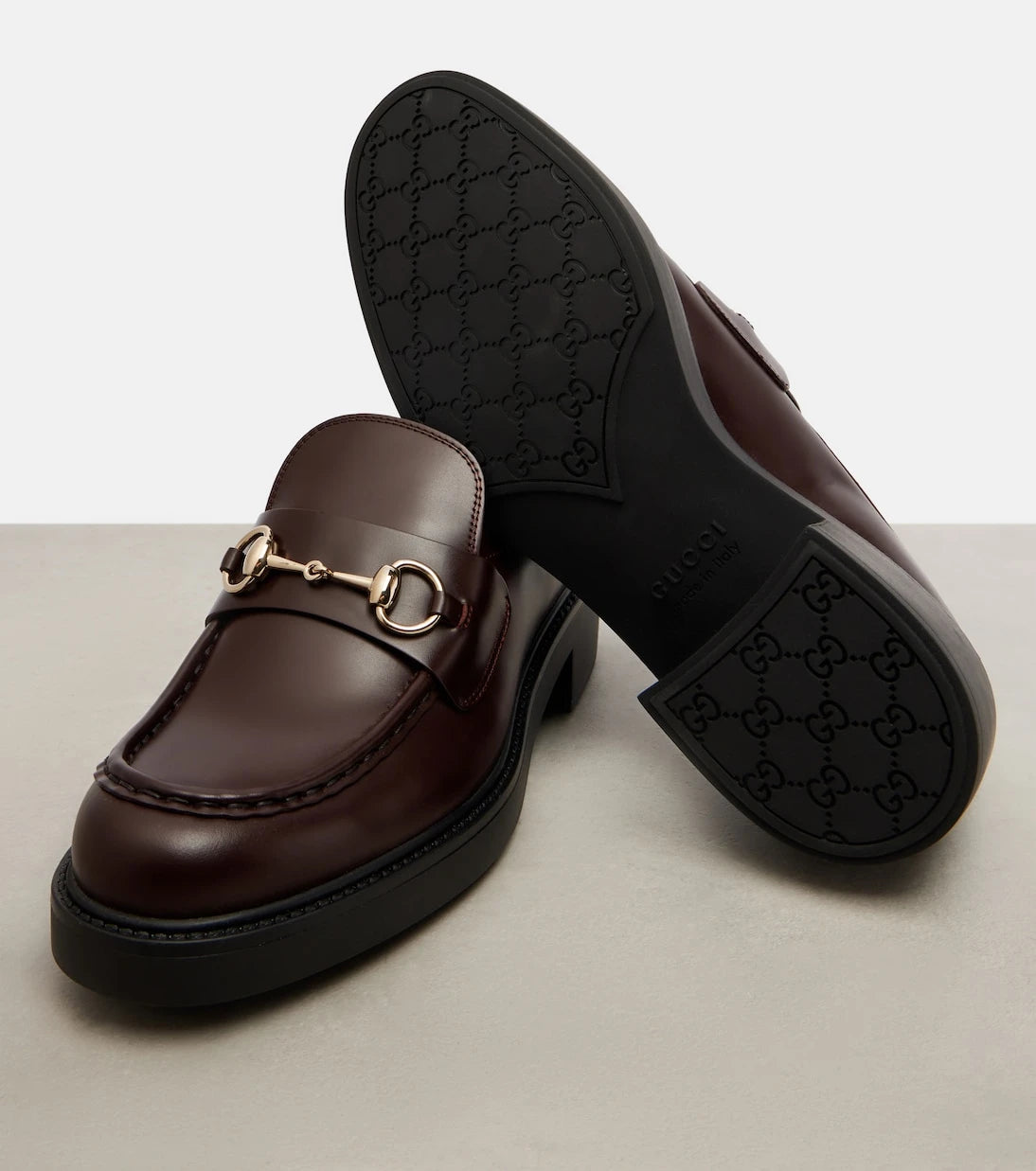 Gucci - Horsebit leather penny loafers