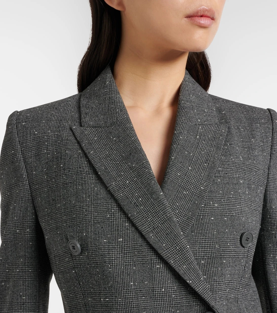 McQueen - Prince of Wales check wool blazer