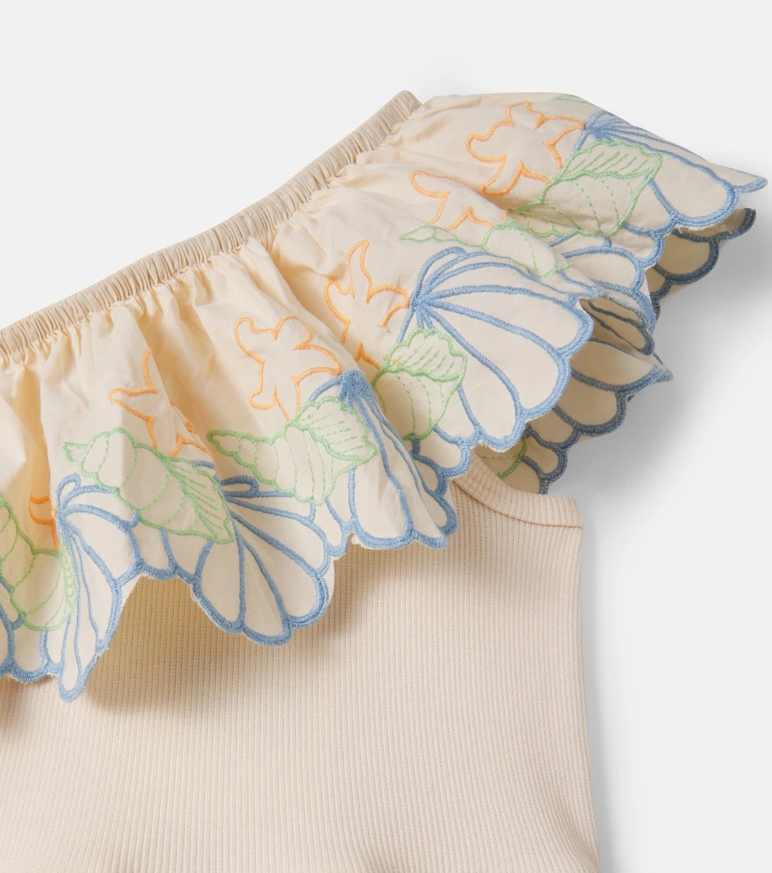 Molo - Cato embroidered one-shoulder dress
