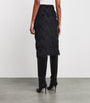 CAMILLA AND MARC Black Fringed Phoenix Midi Skirt