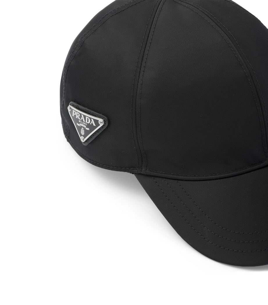 Prada Black Re-Nylon Baseball Cap