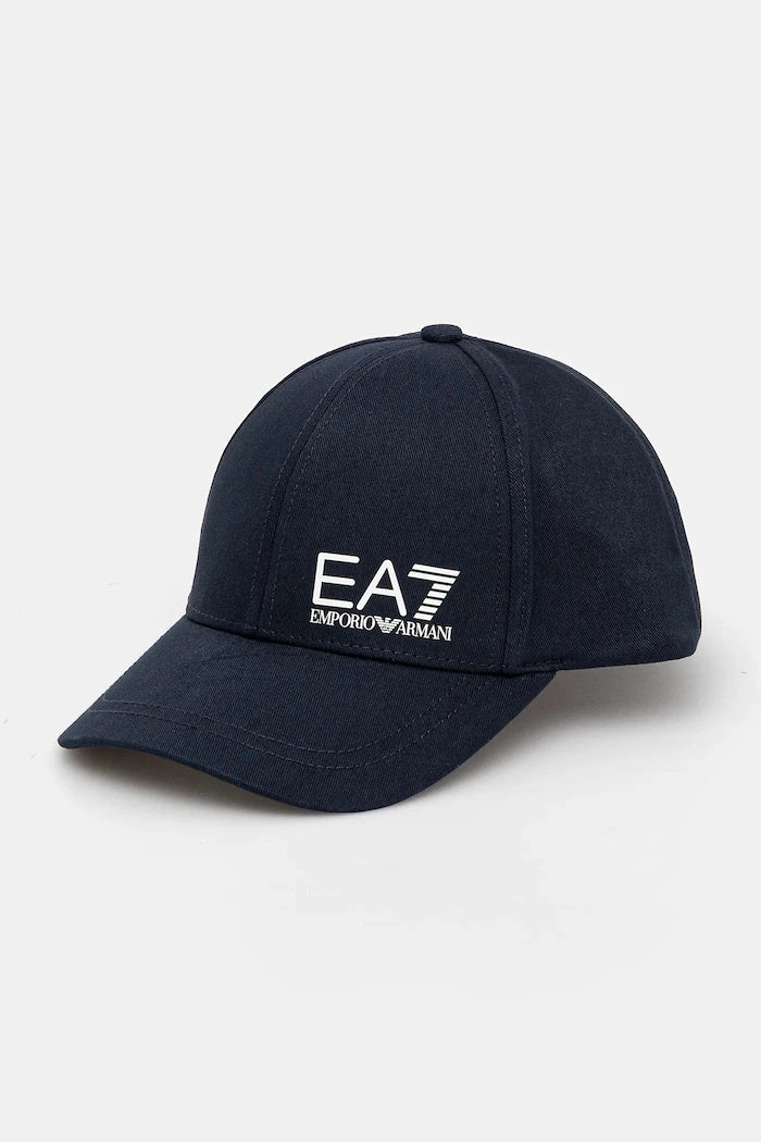 EA7 Emporio Armani шапка с козирка от памук
