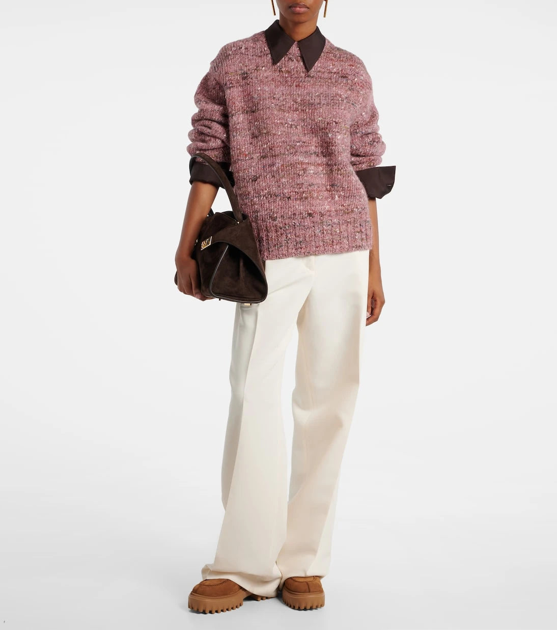Hogan - H700 leather platform loafers