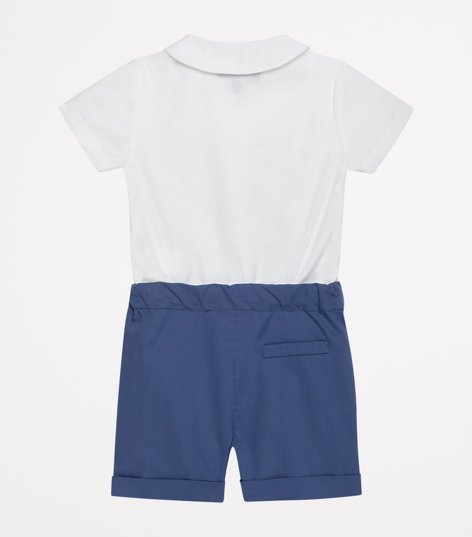 Cotton Smocked Rupert Set (3-24 Months)