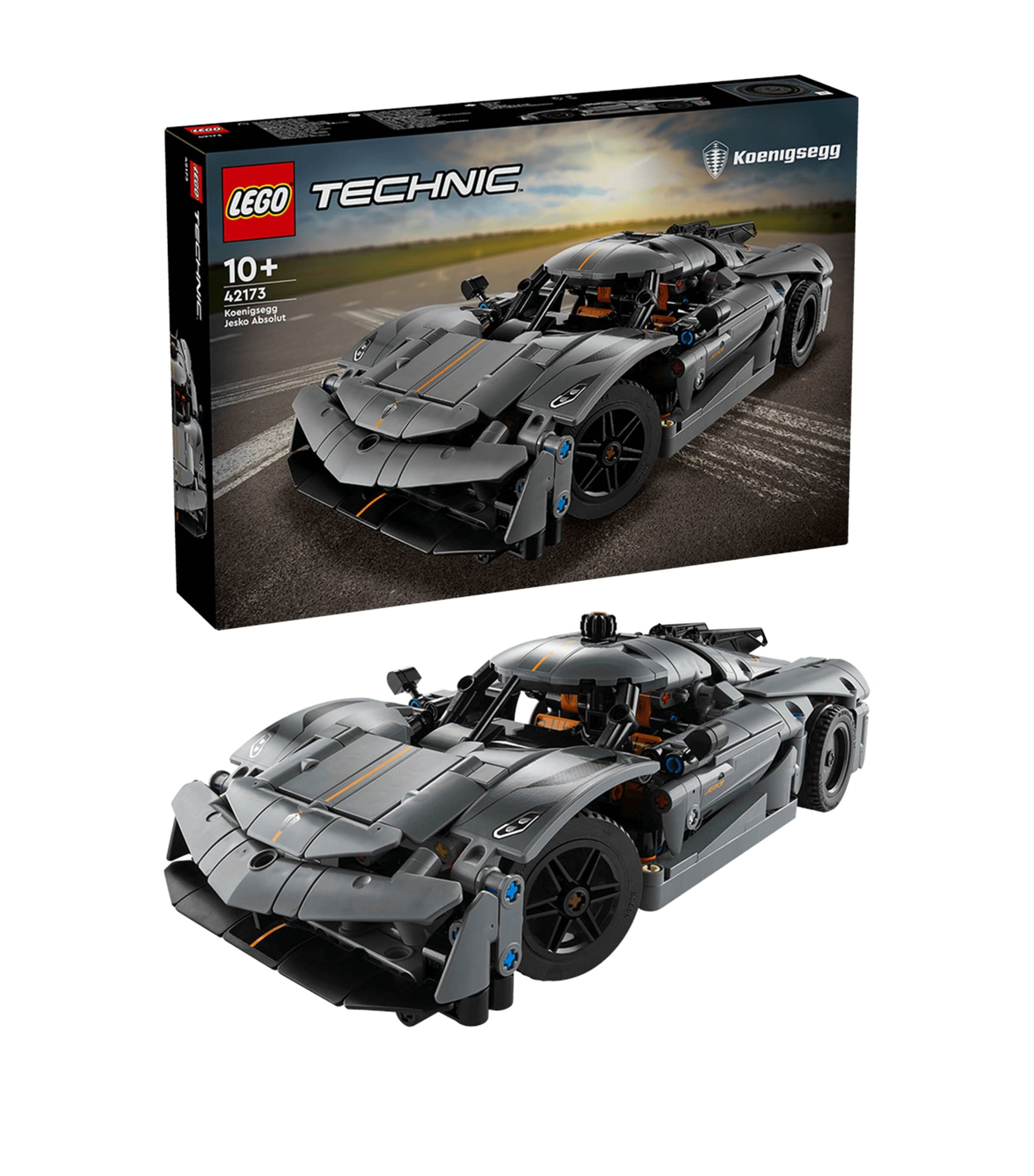 Technic Koenigsegg Jesko Absolut Grey Hypercar 42173