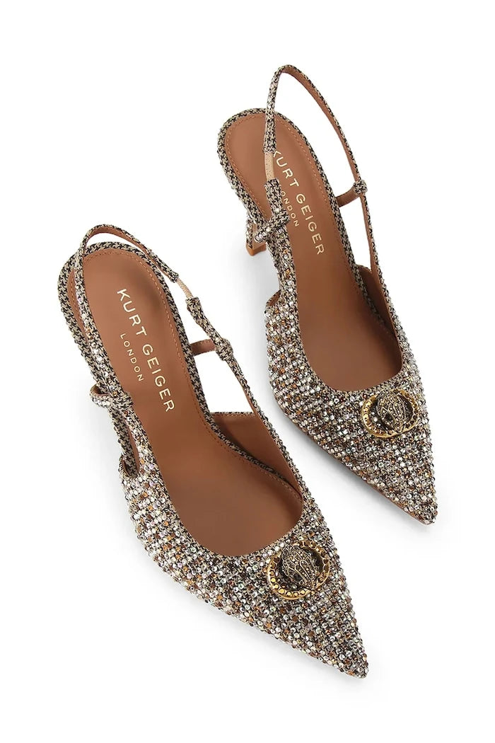 Kurt Geiger London обувки с ток Chelsea Point Slingback