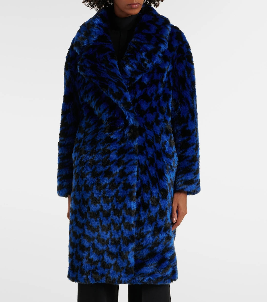 Diane von Furstenberg - Printed faux fur coat