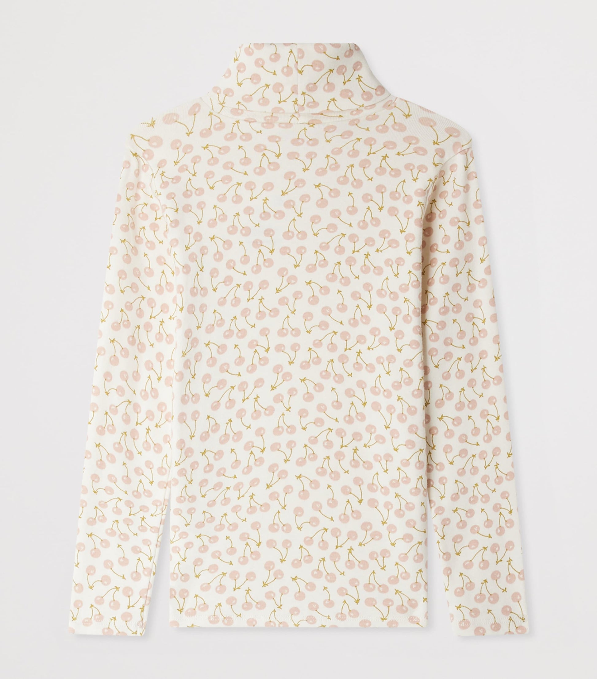 Organic Cotton Cherry Rollneck Sweater (4-8 Years)