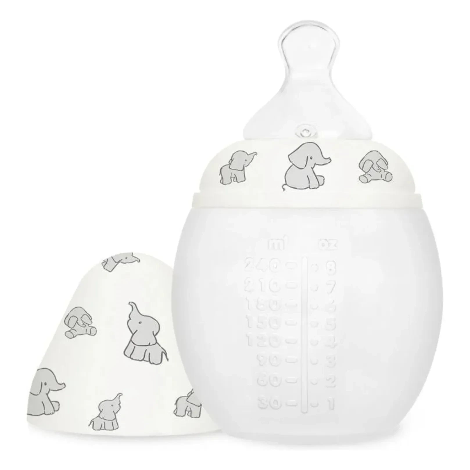 Elhée - Elephants medical silicone bottle and physiological teat