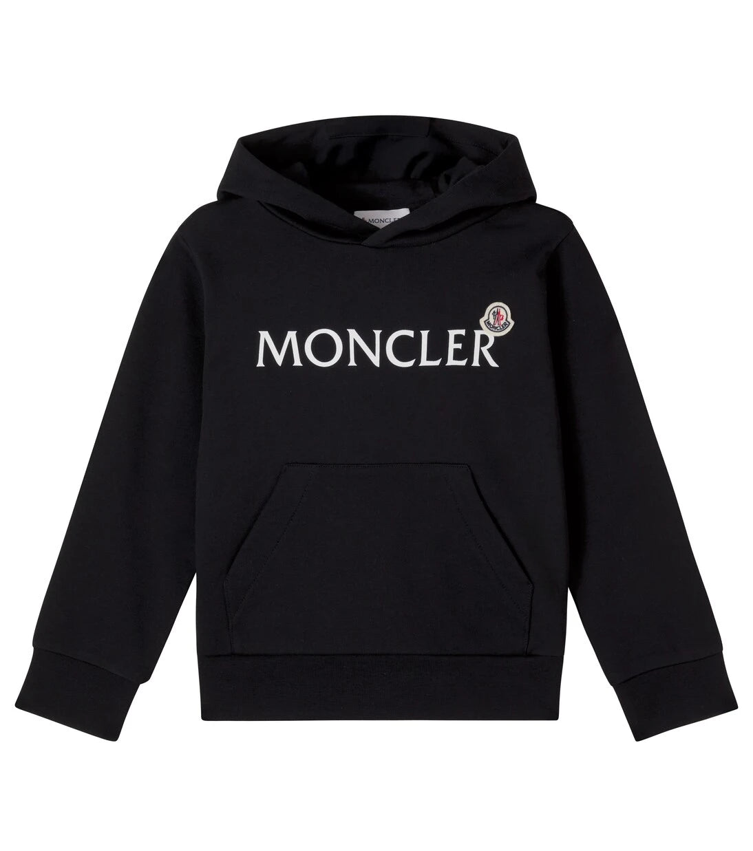 Moncler Enfant - Logo cotton jersey hoodie